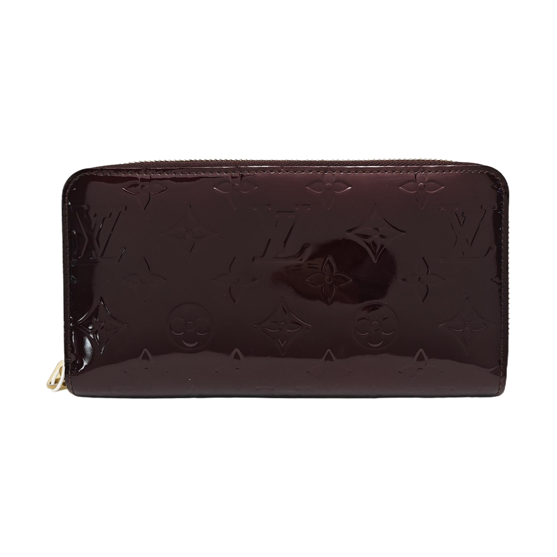 ZIPPY Patent Leather Red Wallet