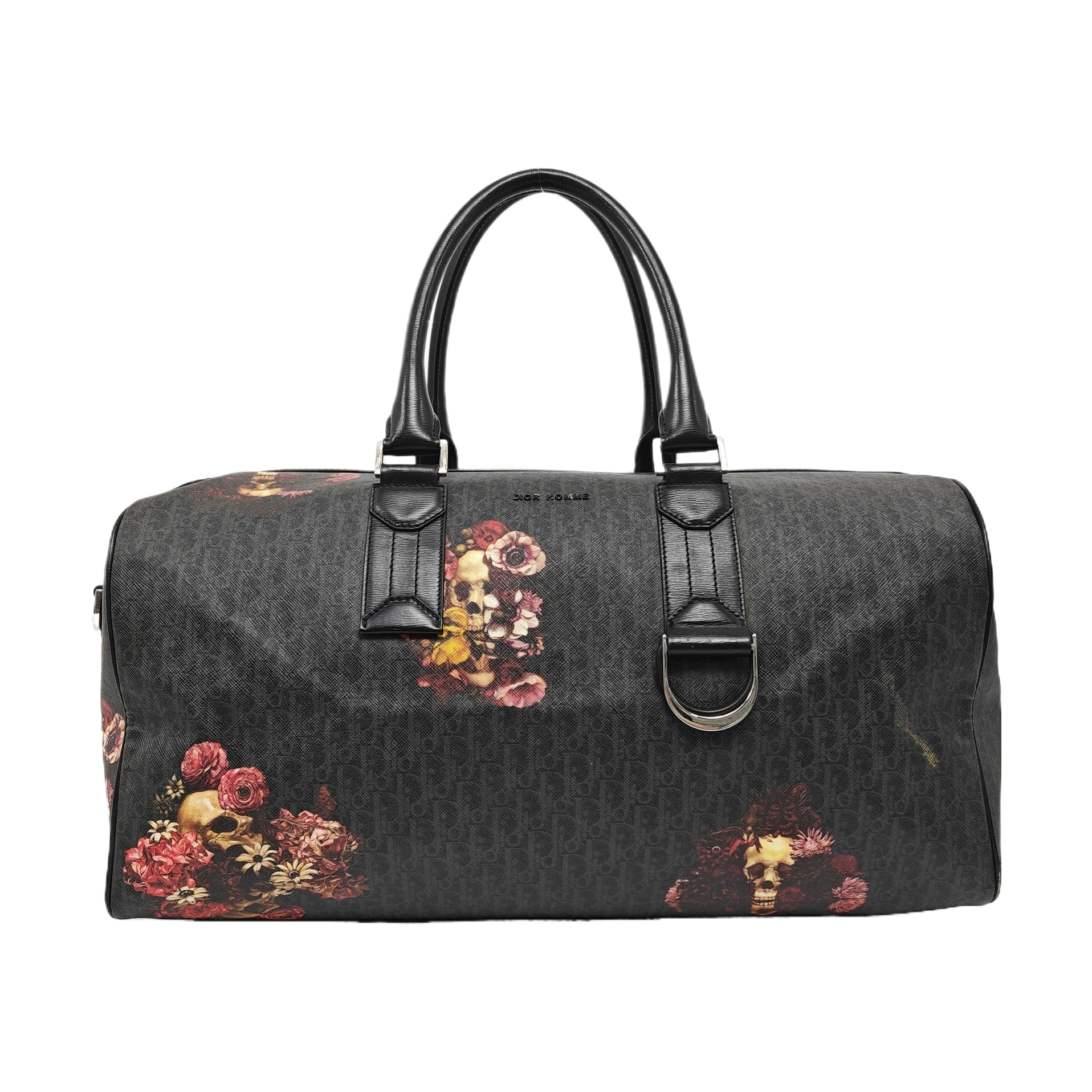 Coated Canvas Top Handle Bag Multicolor