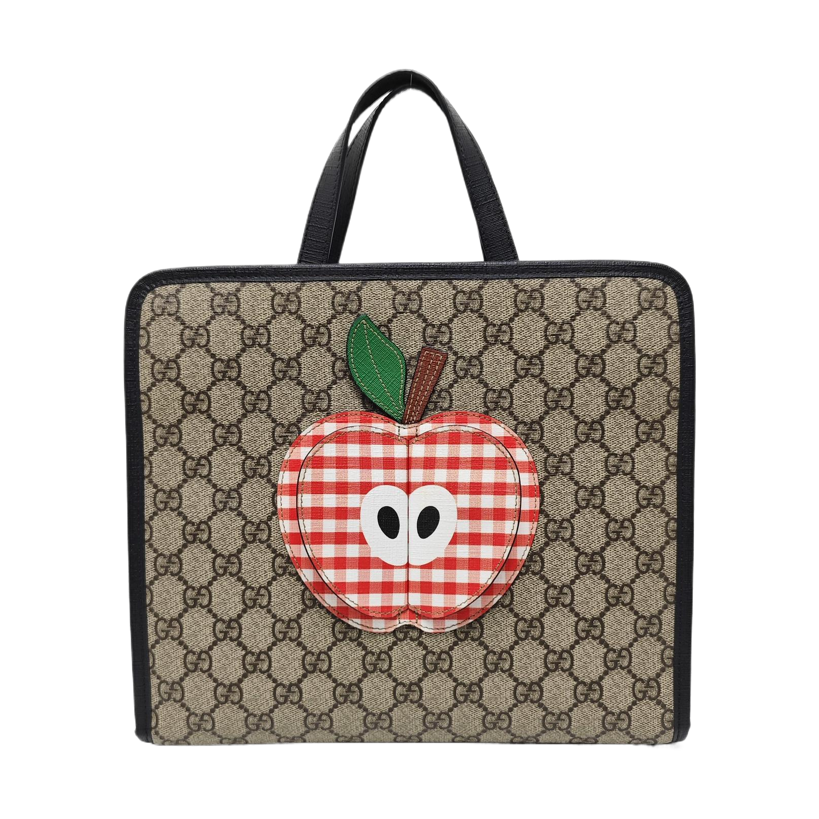 Children’s GG Bucket Monogram Coated Canvas Beige