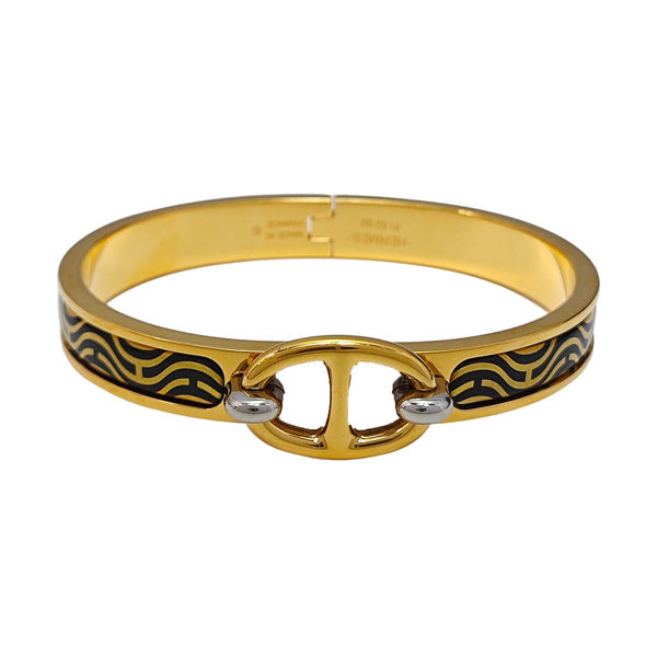 Chaine D'ancre Metal Gold Bangle
