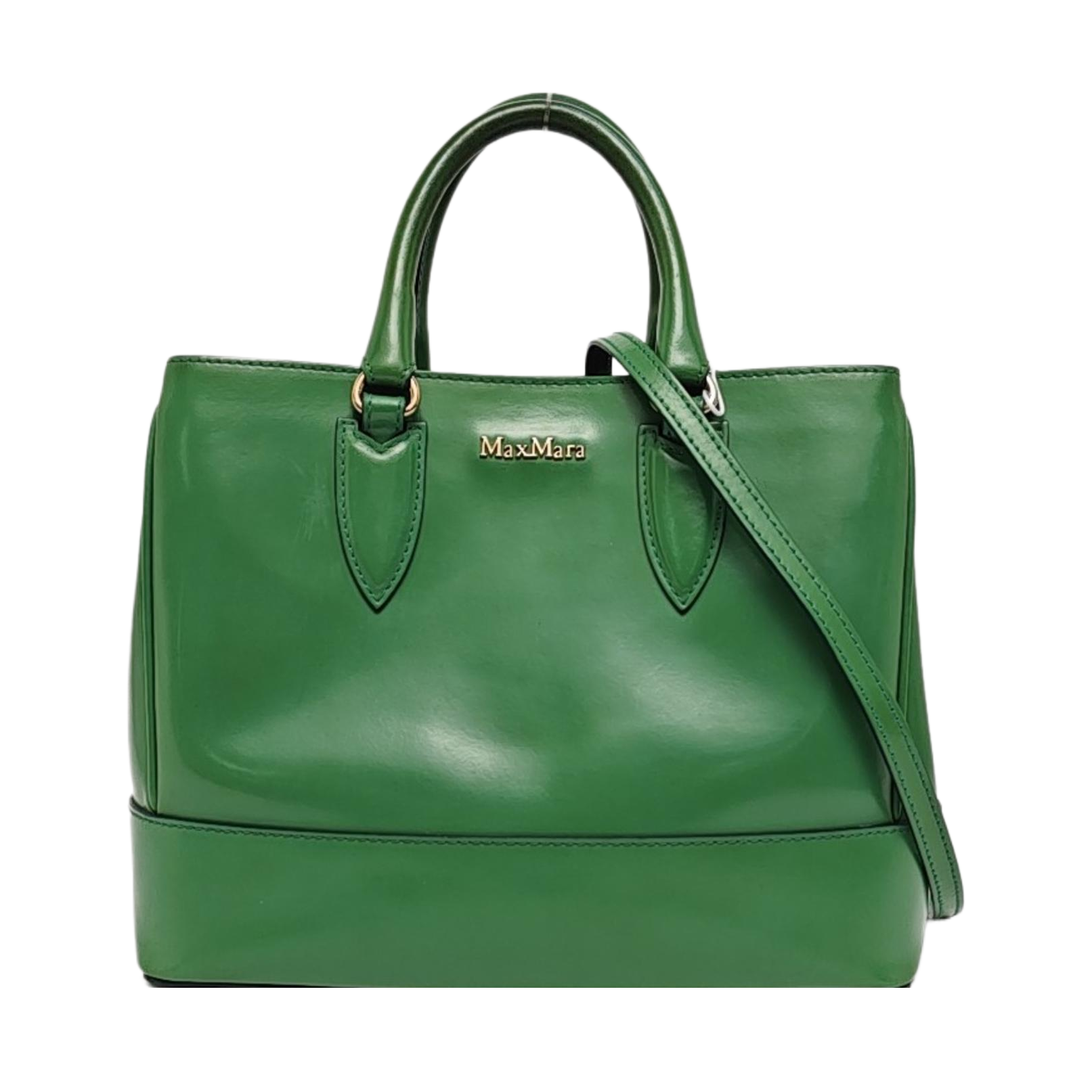 Calfskin Shoulder Bag Green