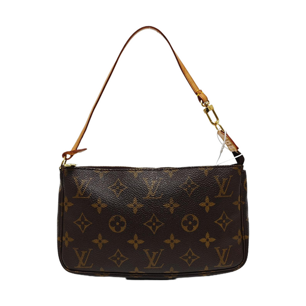 ACCESSOIRES Monogram Coated Canvas Brown