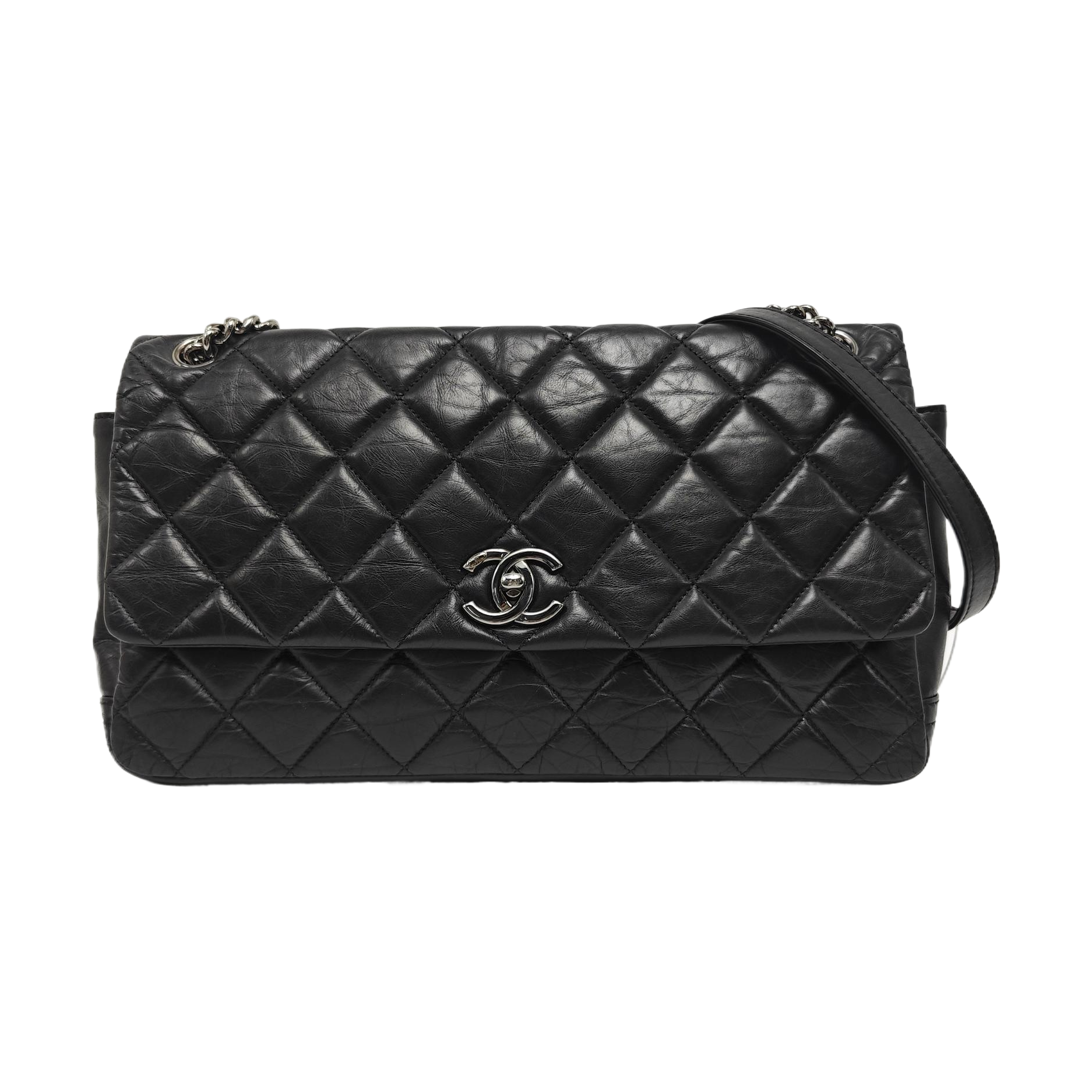 Quilted Calfskin Black