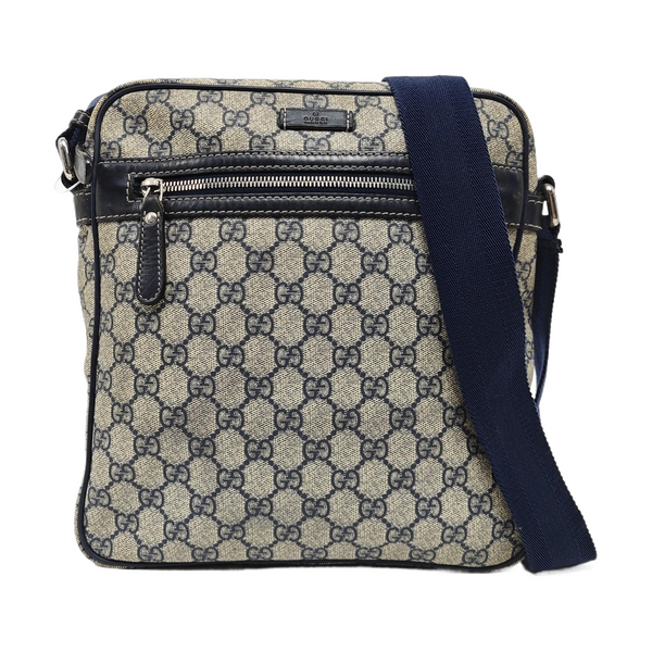 Monogram Coated Canvas Shoulder Bag Brown