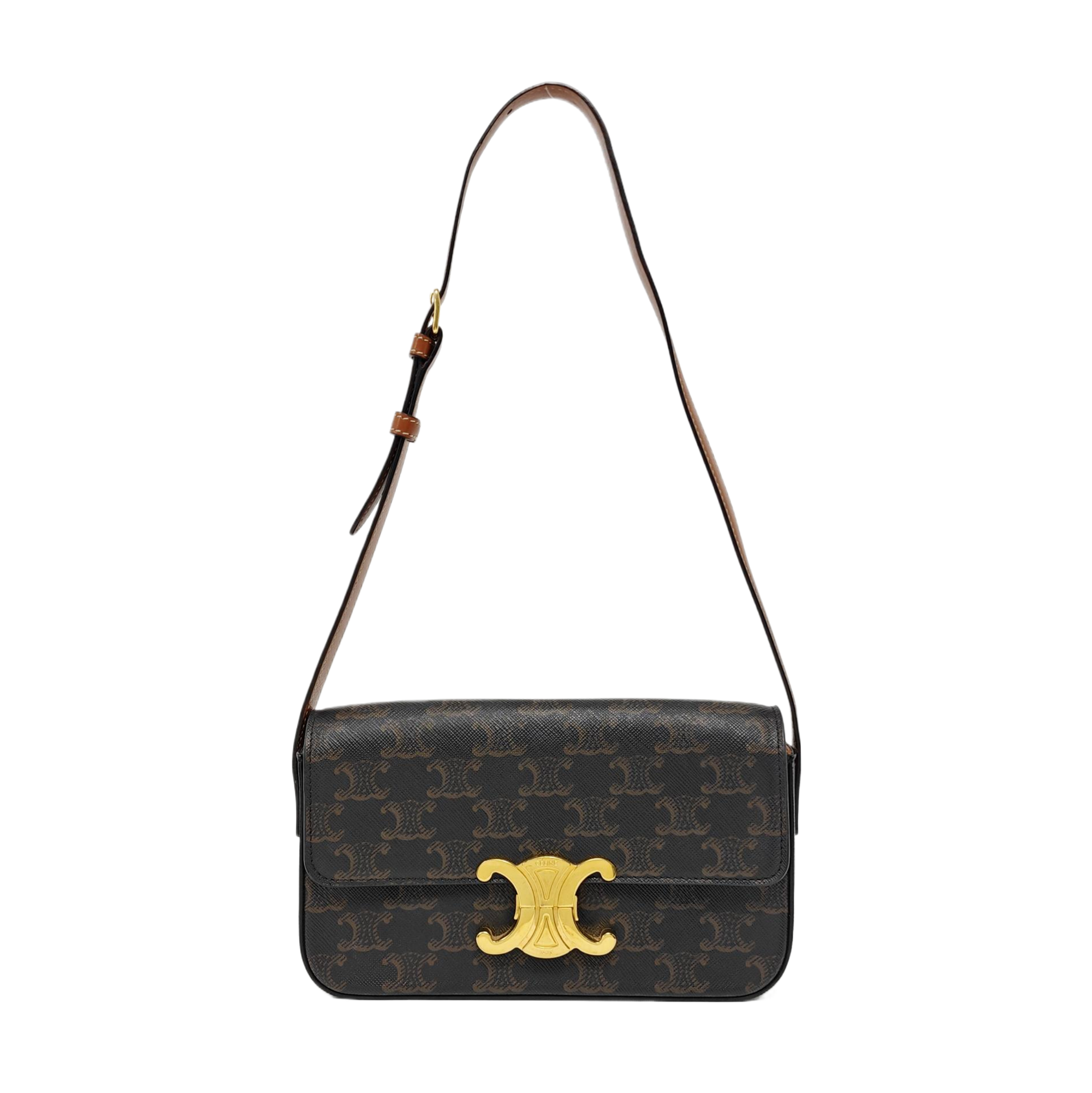 TRIOMPHE Teen Coated Canvas Black
