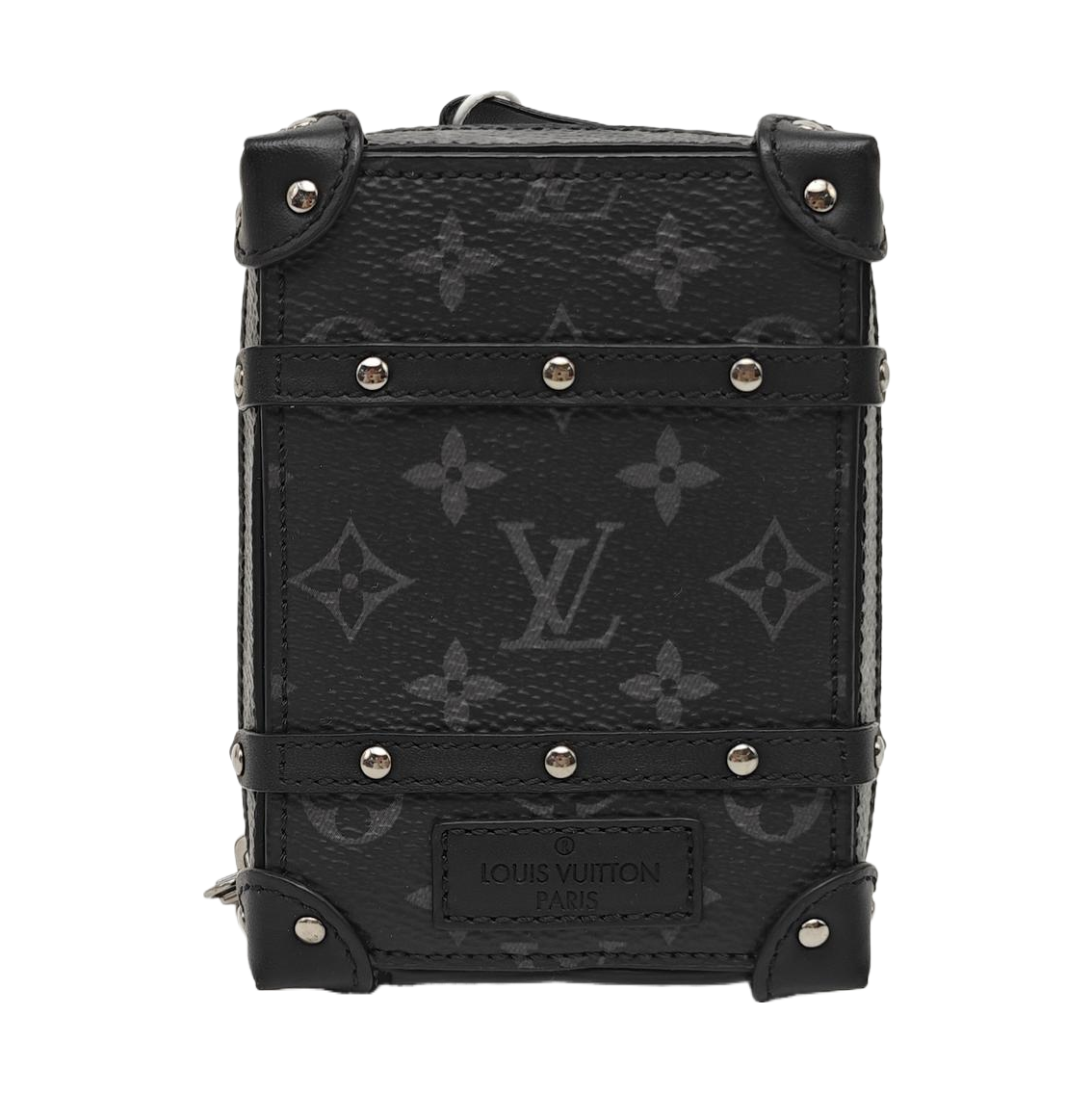 SOFT TRUNK Monogram Coated Canvas Black