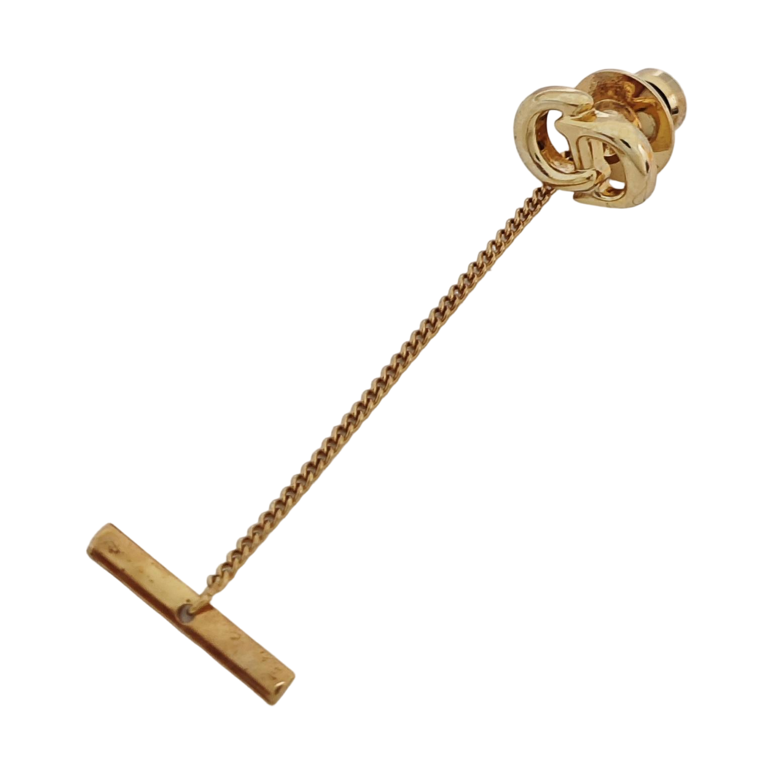 Metal Gold Brooch