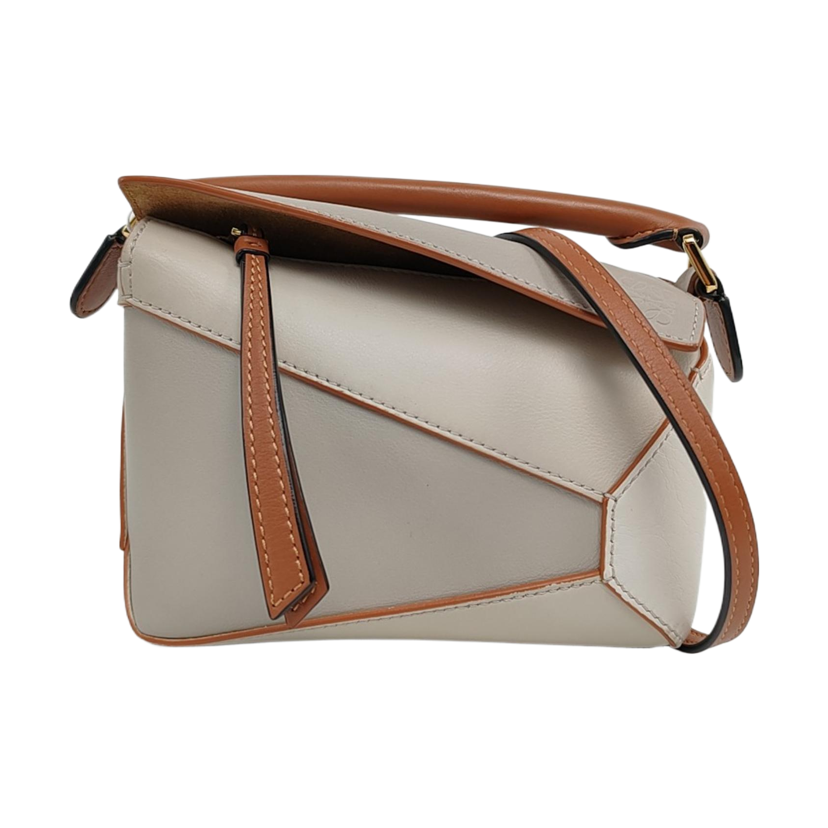 Puzzle Mini Calfskin Multicolor