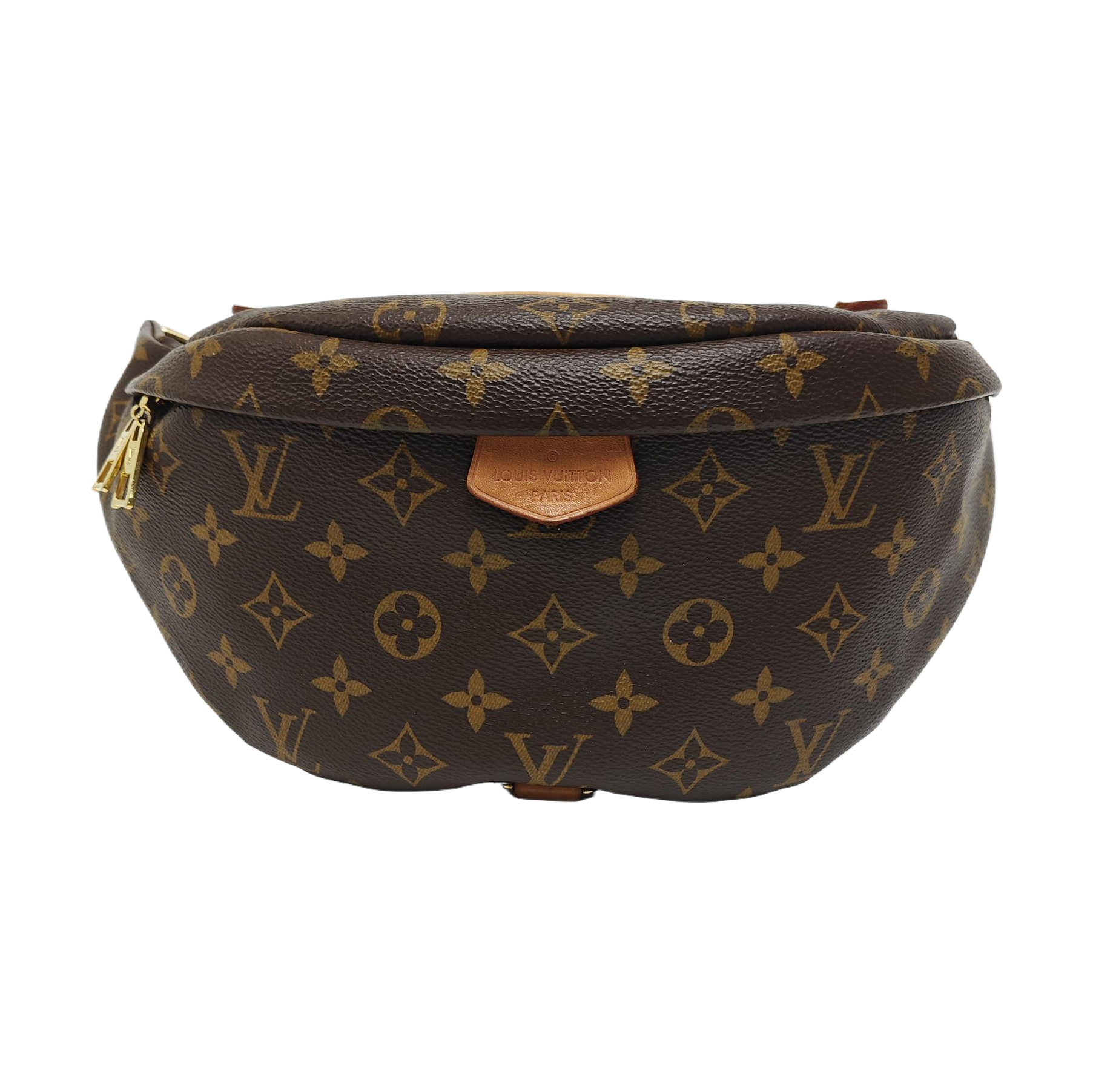 BUMBAG Monogram Coated Canvas Brown