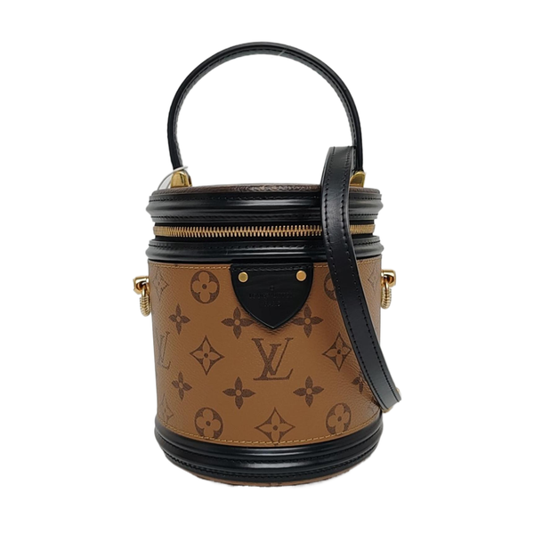 CANNES PM Monogram Coated Canvas Brown