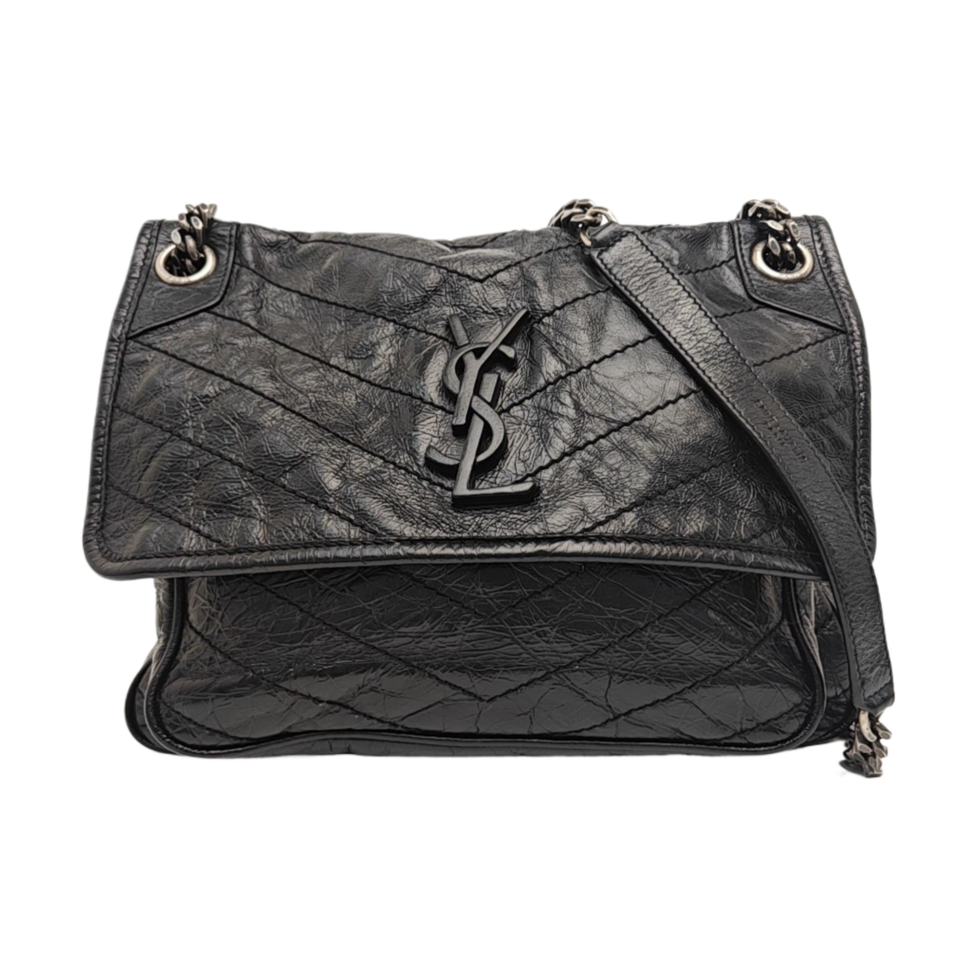 NIKI Medium Calfskin Black