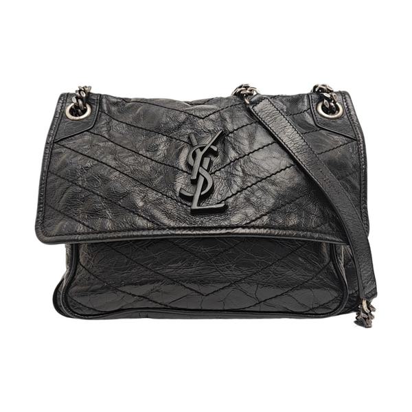 NIKI Medium Calfskin Black