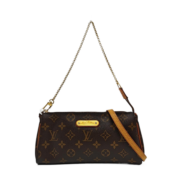 EVA Monogram Coated Canvas Brown