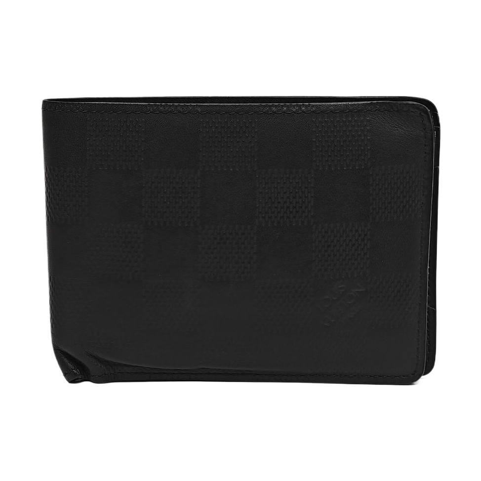 Damier Graphite Calfskin Wallet Black