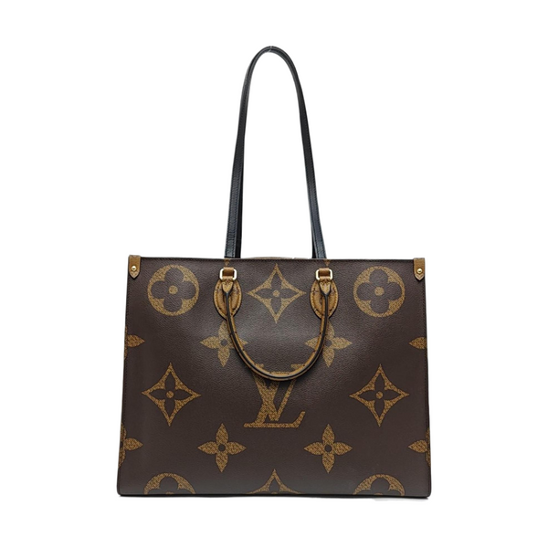 ONTHEGO GM Monogram Coated Canvas Brown