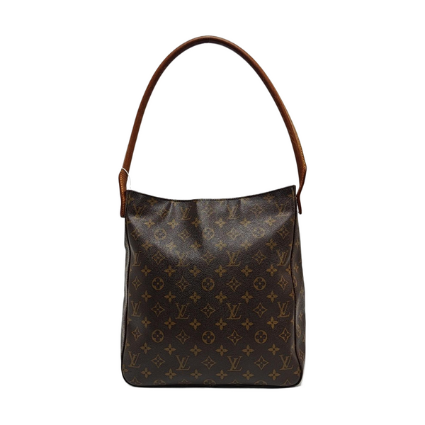 LOOPING GM Monogram Coated Canvas Brown