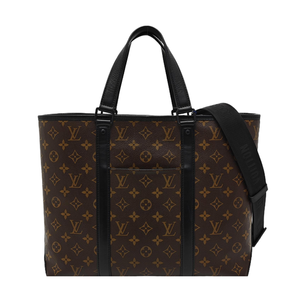 WEEK-END PM Monogram Coated Canvas Brown