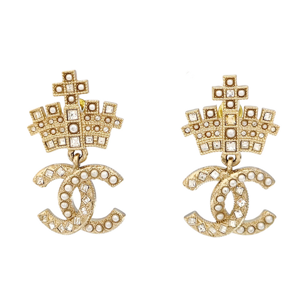 Metal Gold Earrings