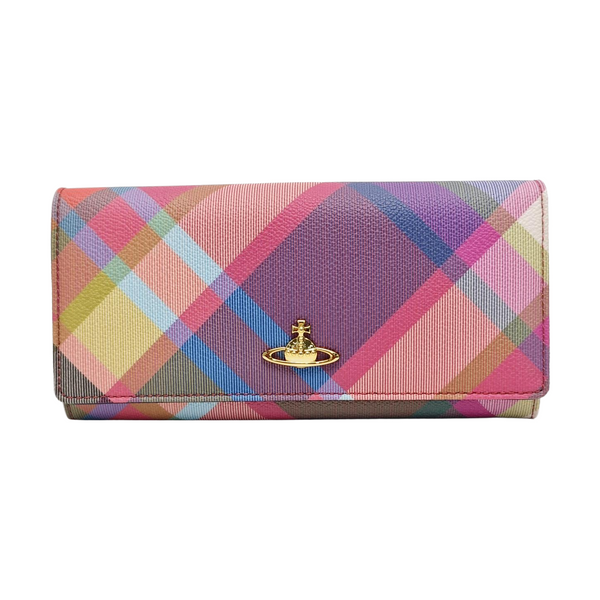 Coated Canvas Wallet Multicolor
