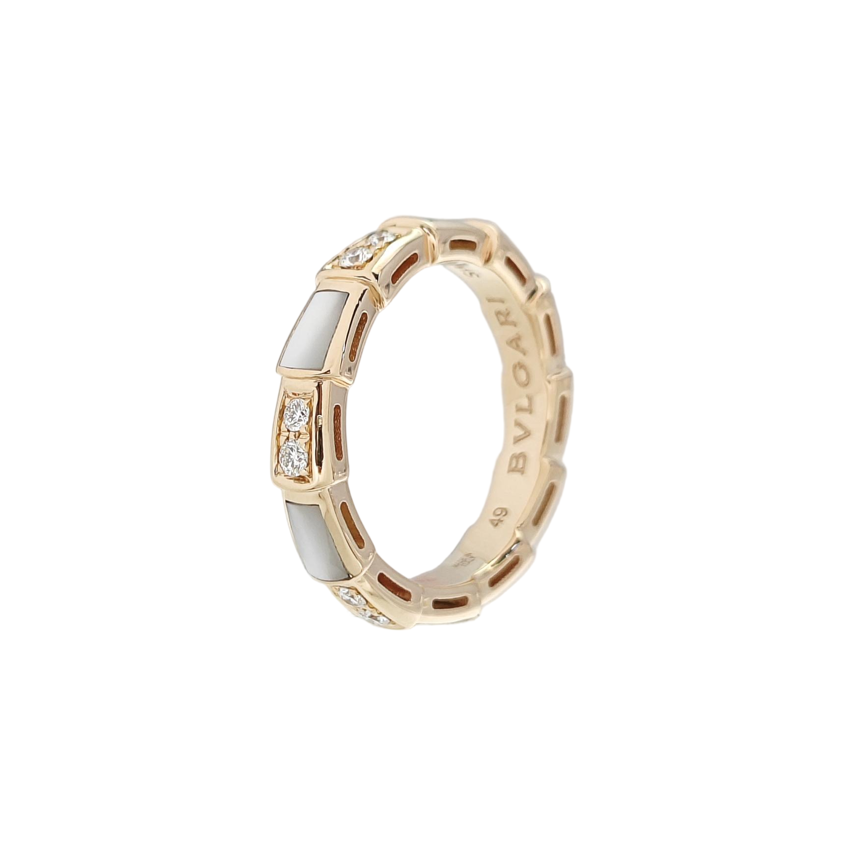 SERPENTI 18k Rose Gold Ring EU 49