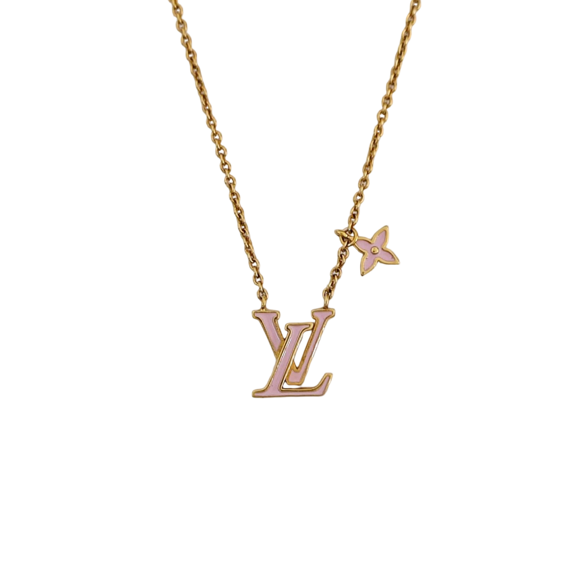 LV ICONIC Metal Gold Necklace