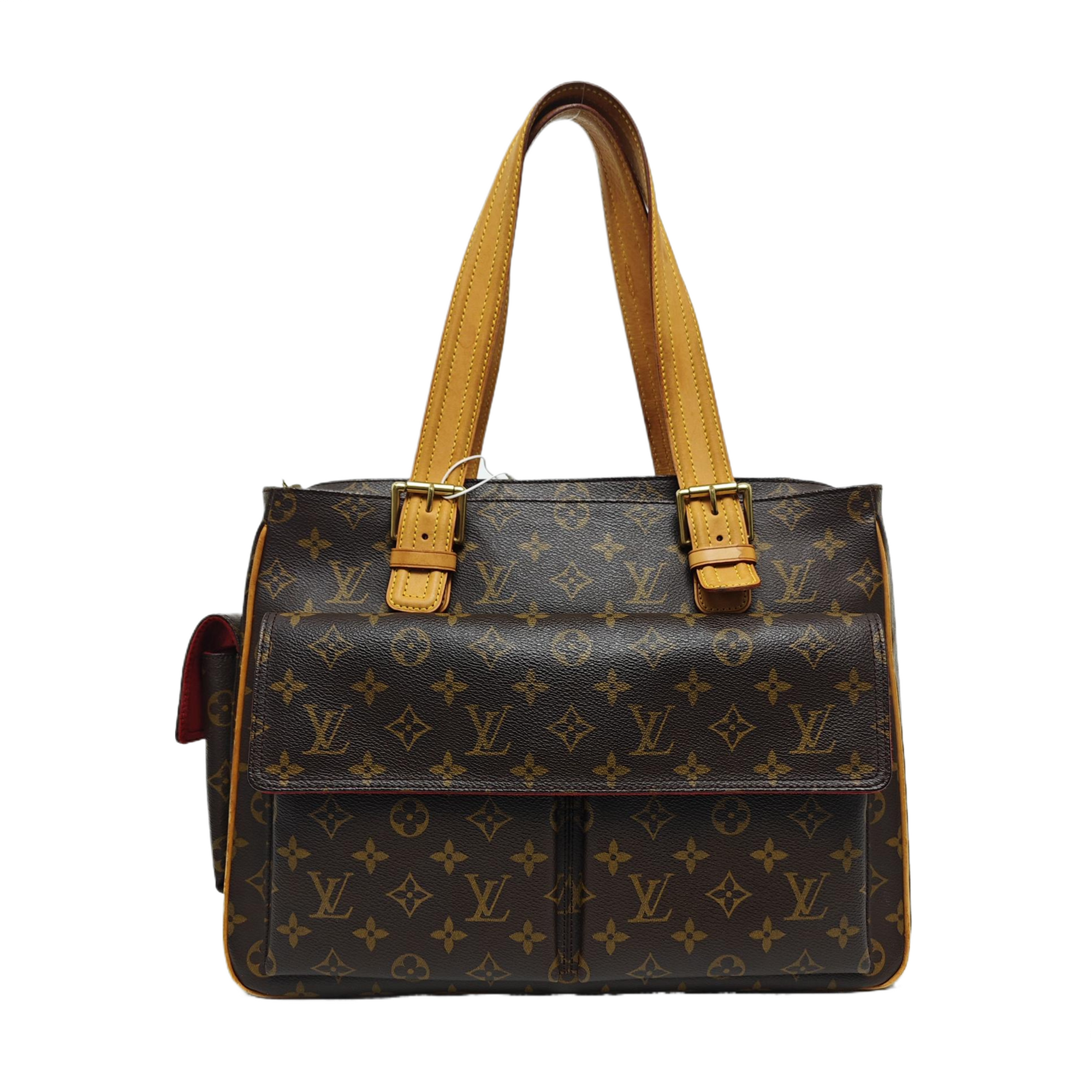 MULTIPLE Monogram Coated Canvas Brown