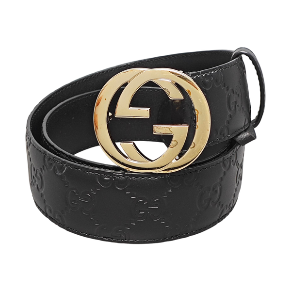 Leather Belt Black