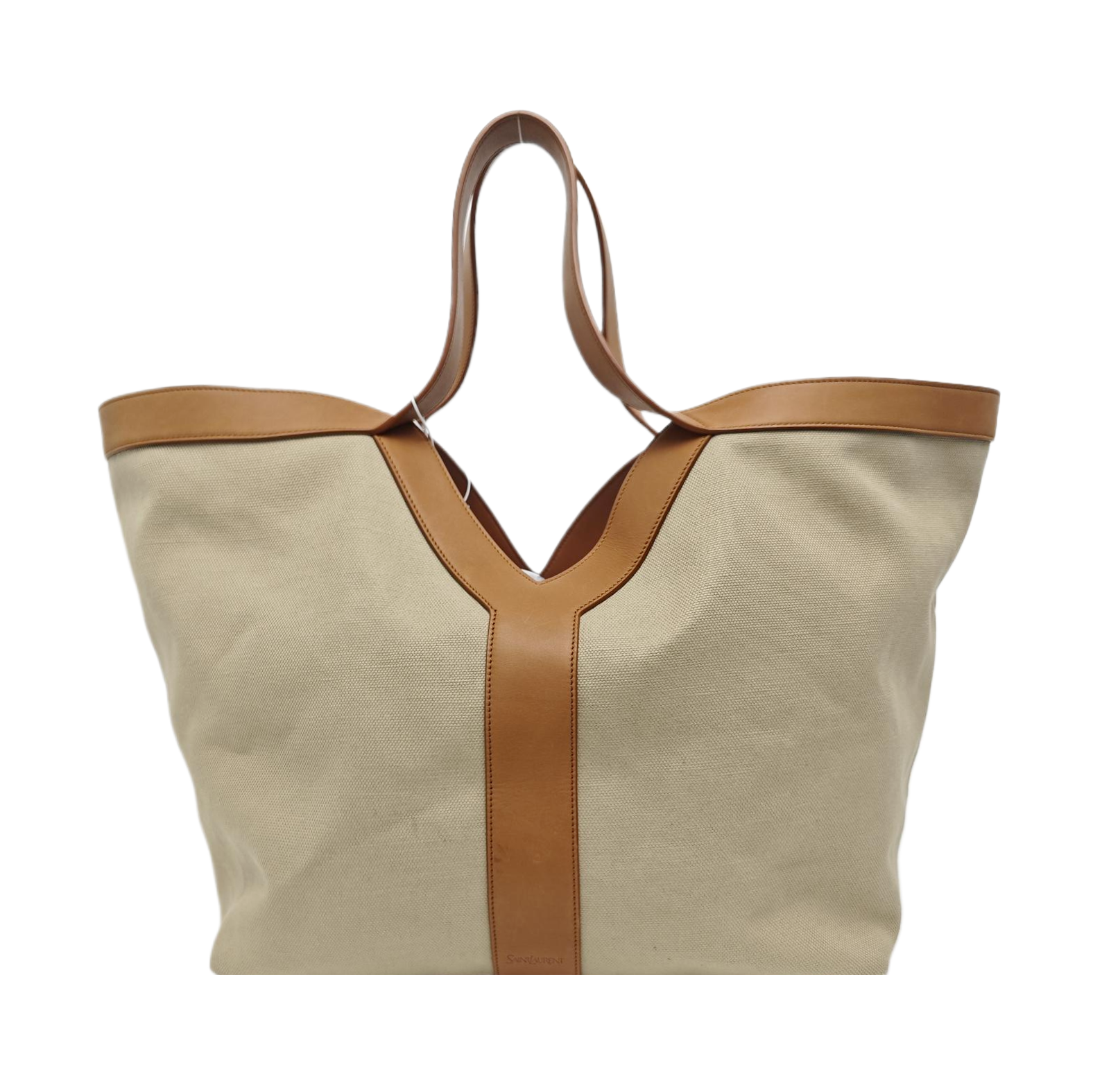 Y Quilted Canvas Beige