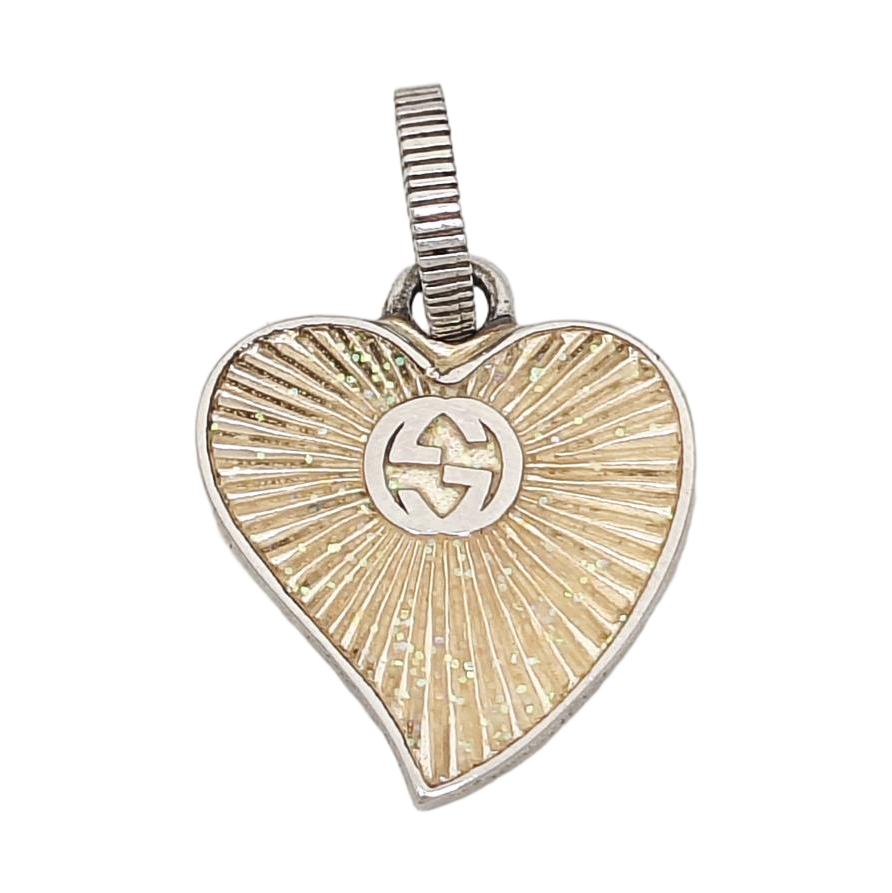 Interlocking G 925 Sterling Silver Pendant