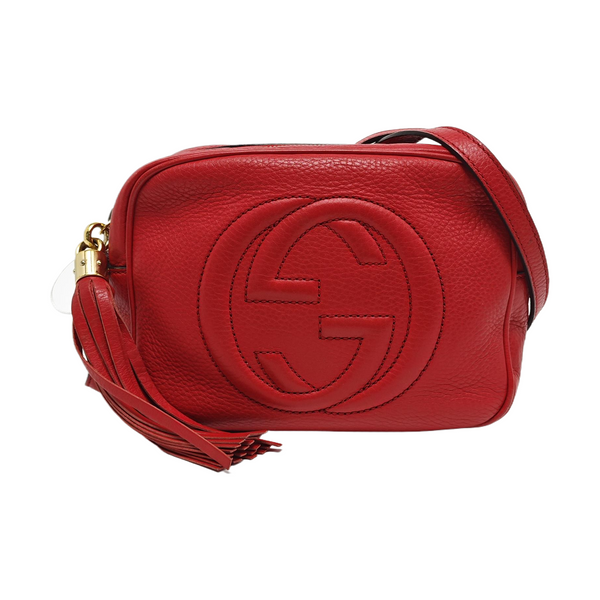 Soho Small Calfskin Red