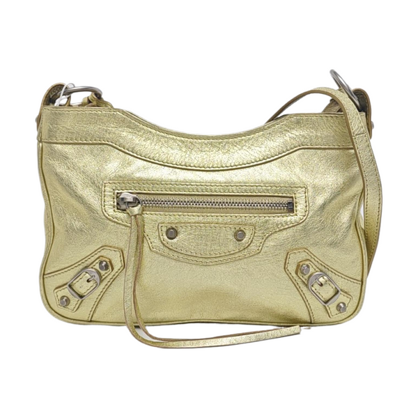 Classic City Mini Lambskin Gold