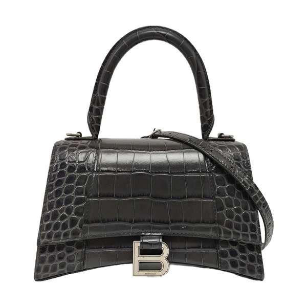 Hourglass S Calfskin Gray