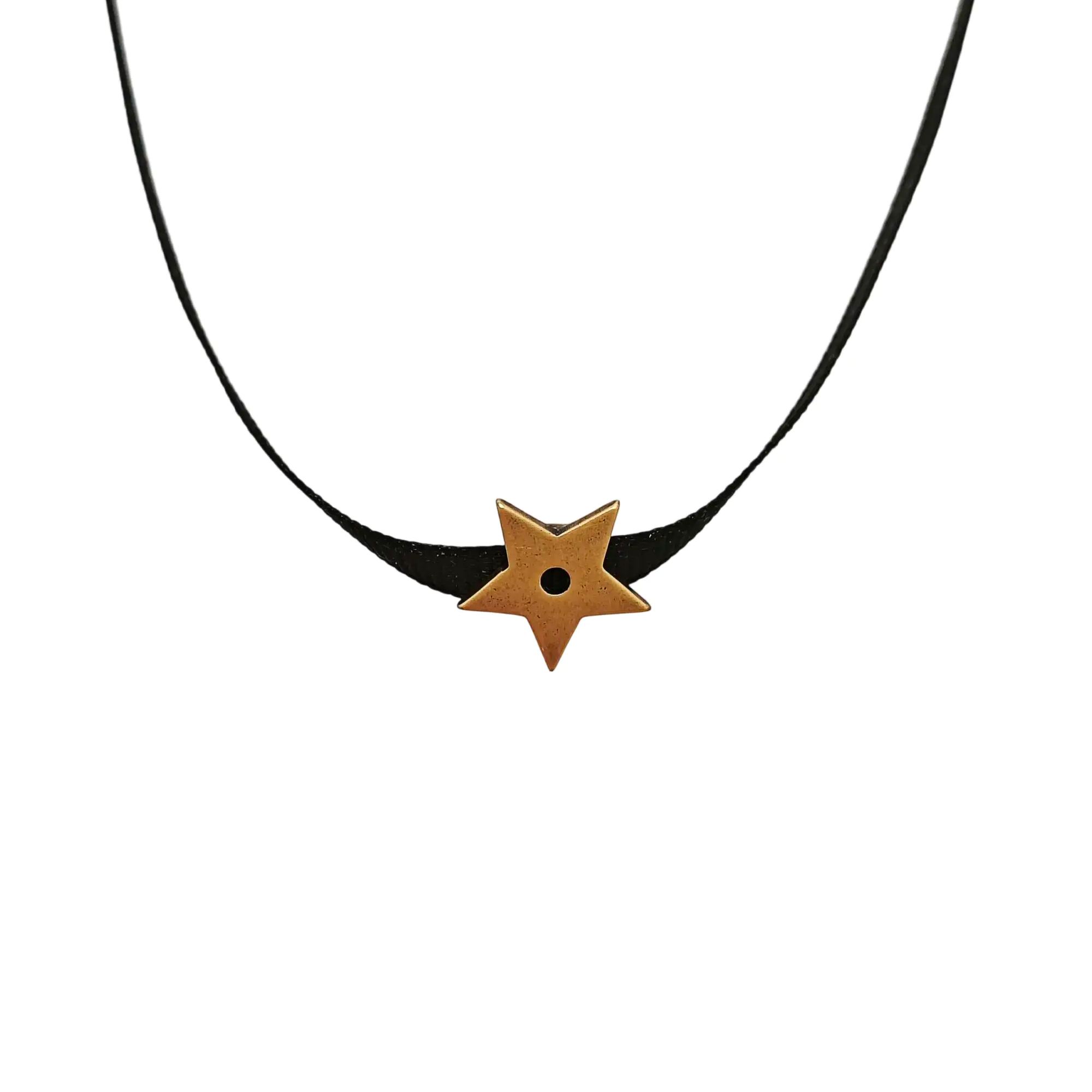 J'adior Metal Black Necklace