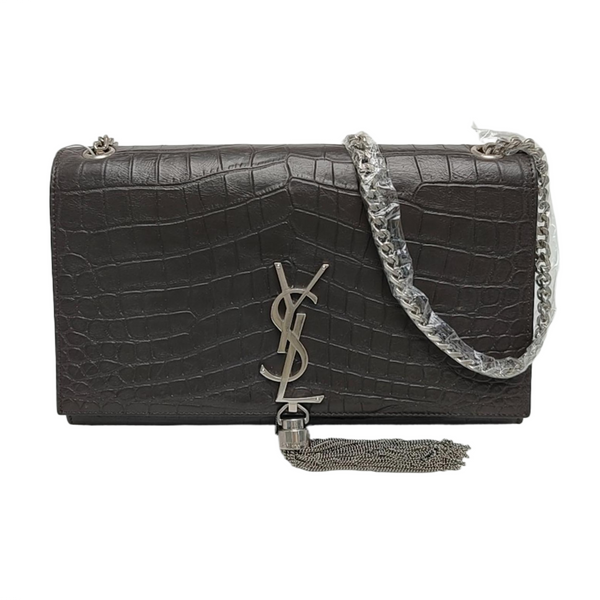 KATE Medium Calfskin Gray