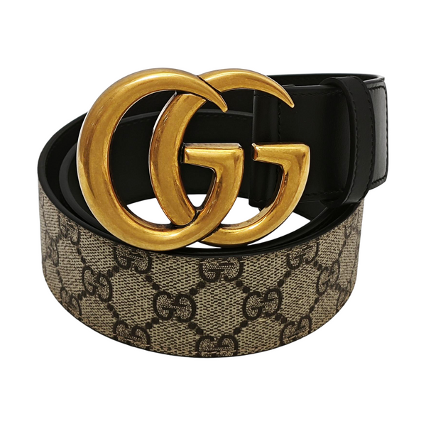 Leather Belt Beige