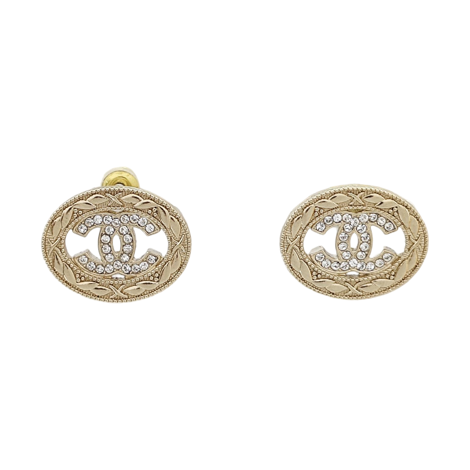 Metal Gold Stud Earrings