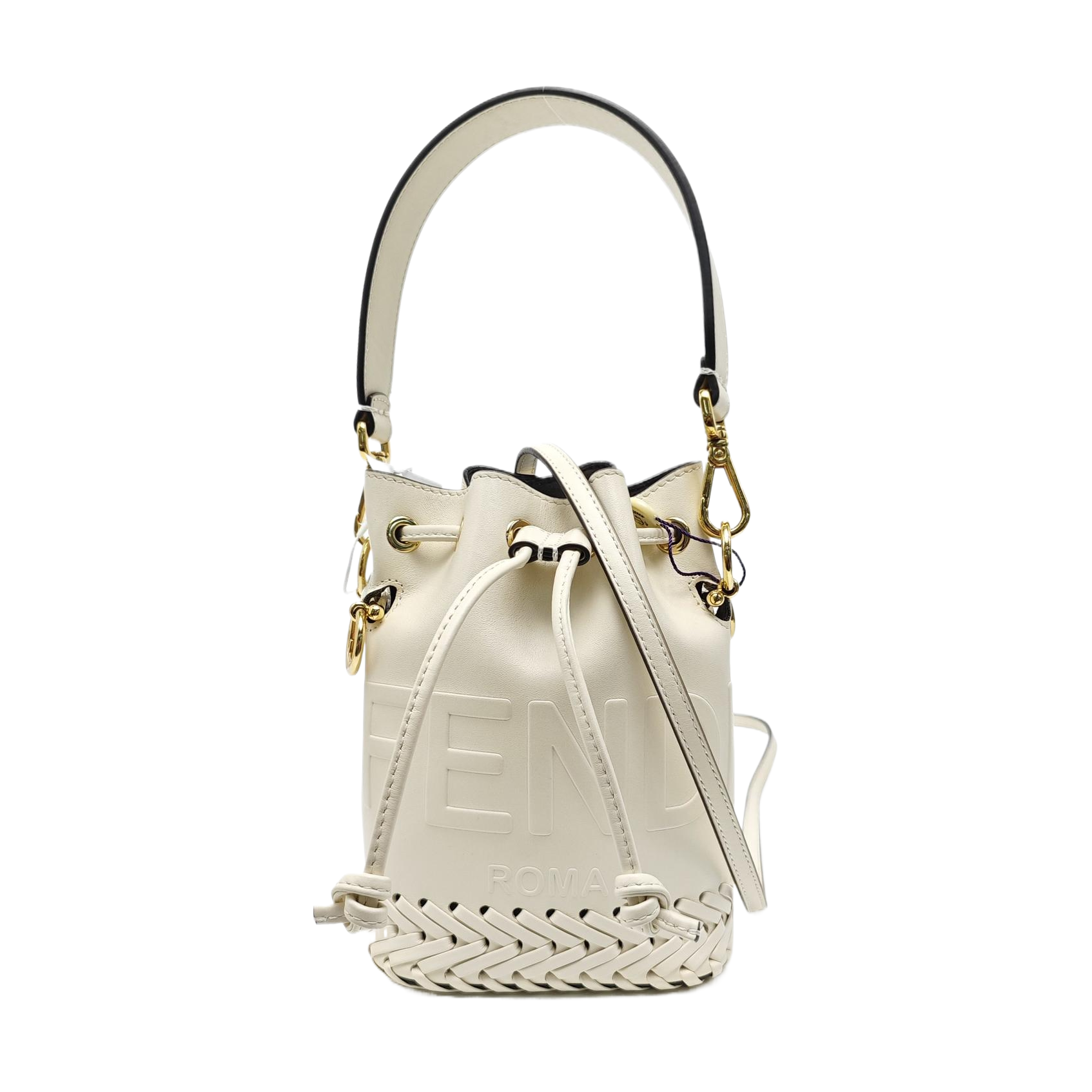 Mon Tresor Mini Calfskin White
