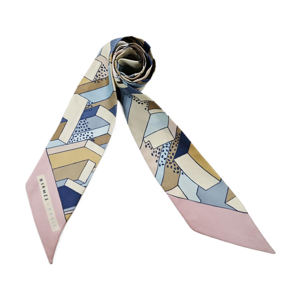 Mulberry Silk Silk Scarf Brown