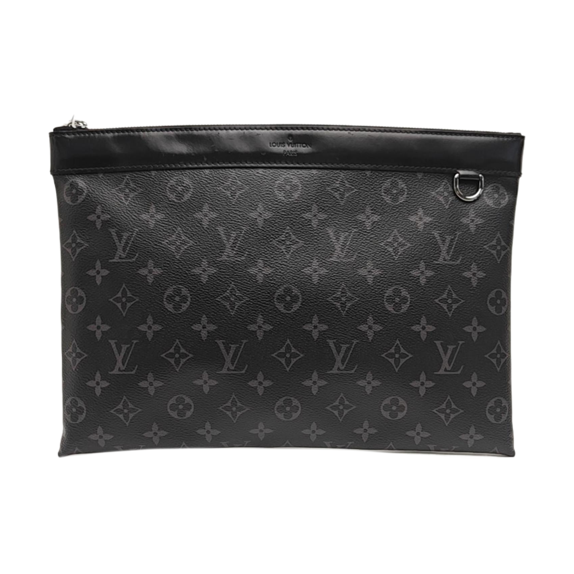 DISCOVERY Monogram Coated Canvas Gray