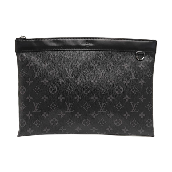 DISCOVERY Monogram Coated Canvas Gray