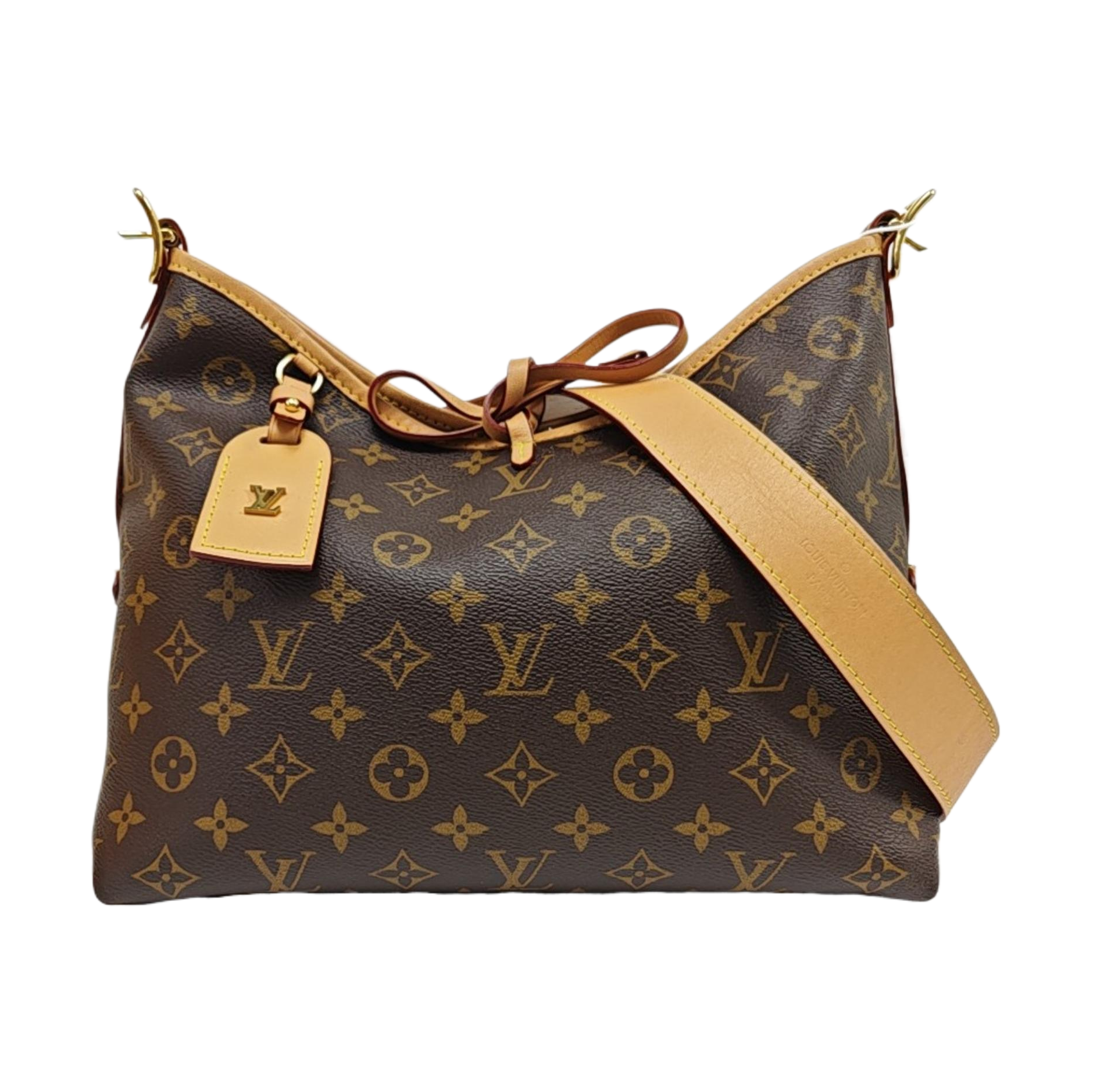 CARRYALL PM Monogram Coated Canvas Brown
