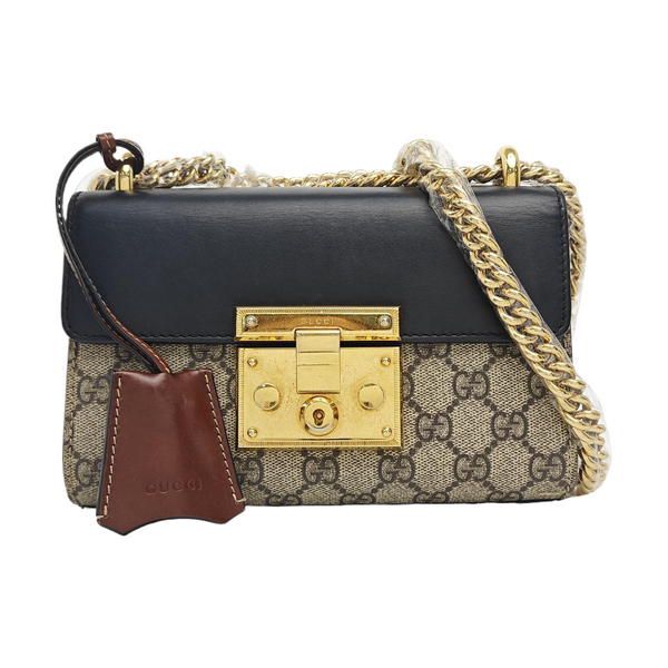 Padlock Small Monogram Coated Canvas Multicolor