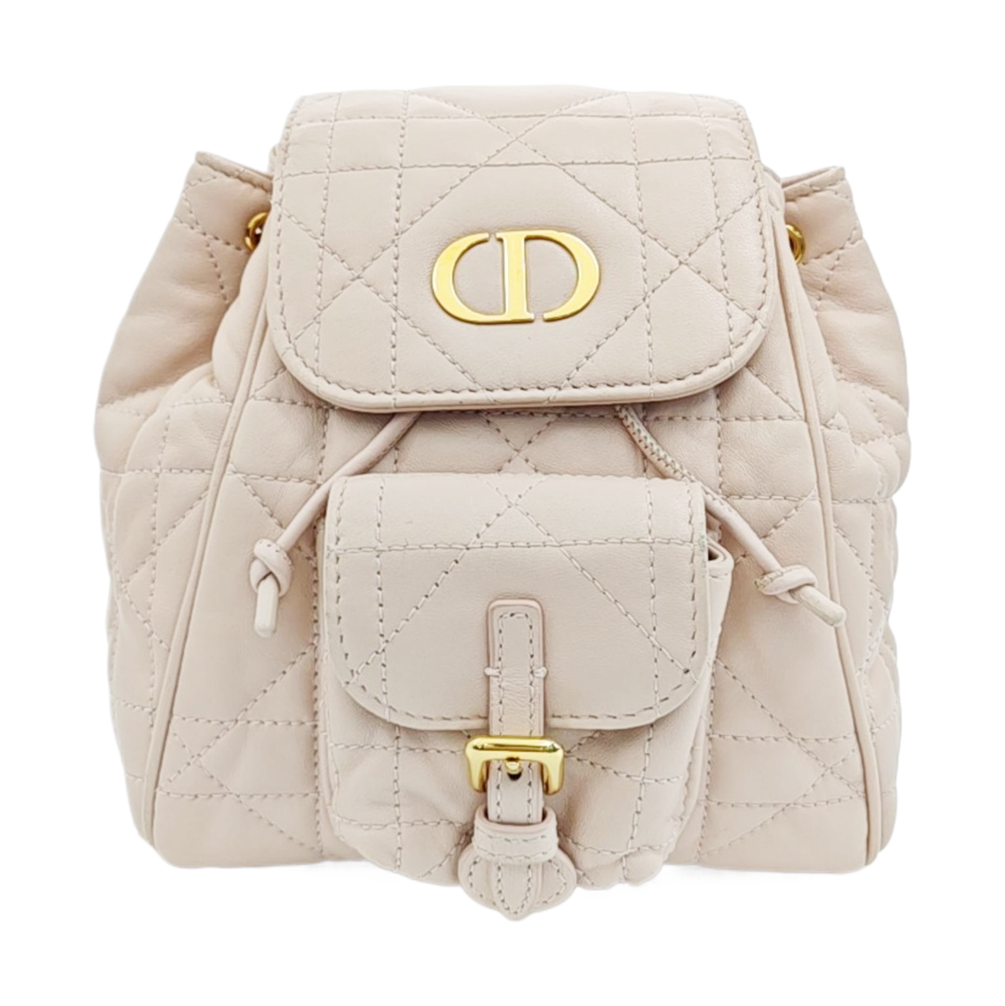 Dior Caro Small Cannage Lambskin Pink