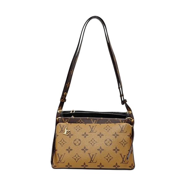 LV3 Monogram Coated Canvas Brown