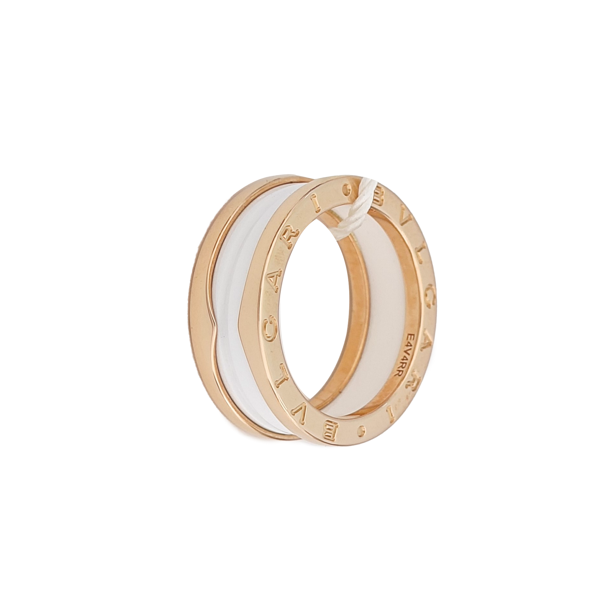 B.ZERO1 18k Rose Gold Ring EU 56
