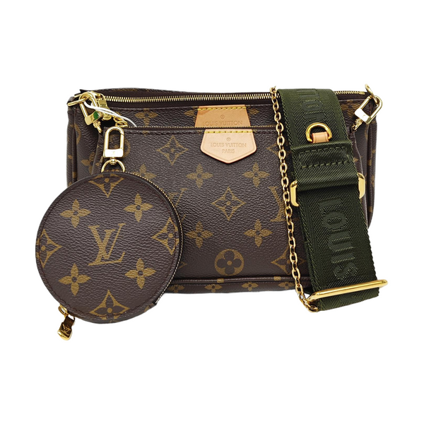 MULTI Monogram Coated Canvas Brown