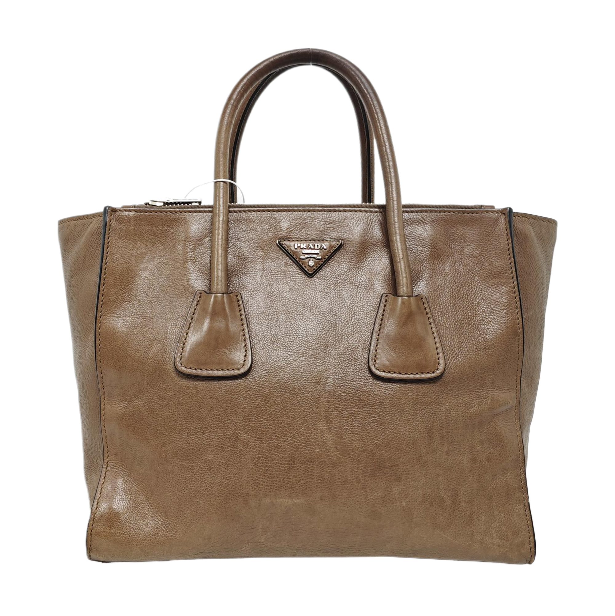 Calfskin Tote Bag Brown