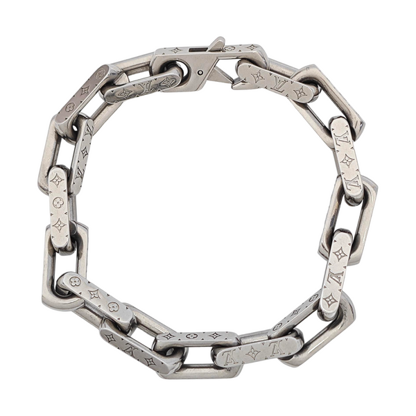 MONOGRAM Metal Silver Bracelet
