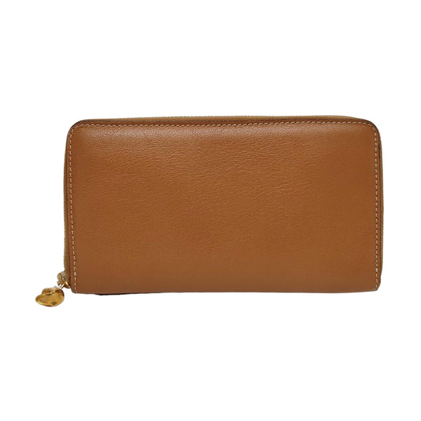 Lambskin Wallet Brown