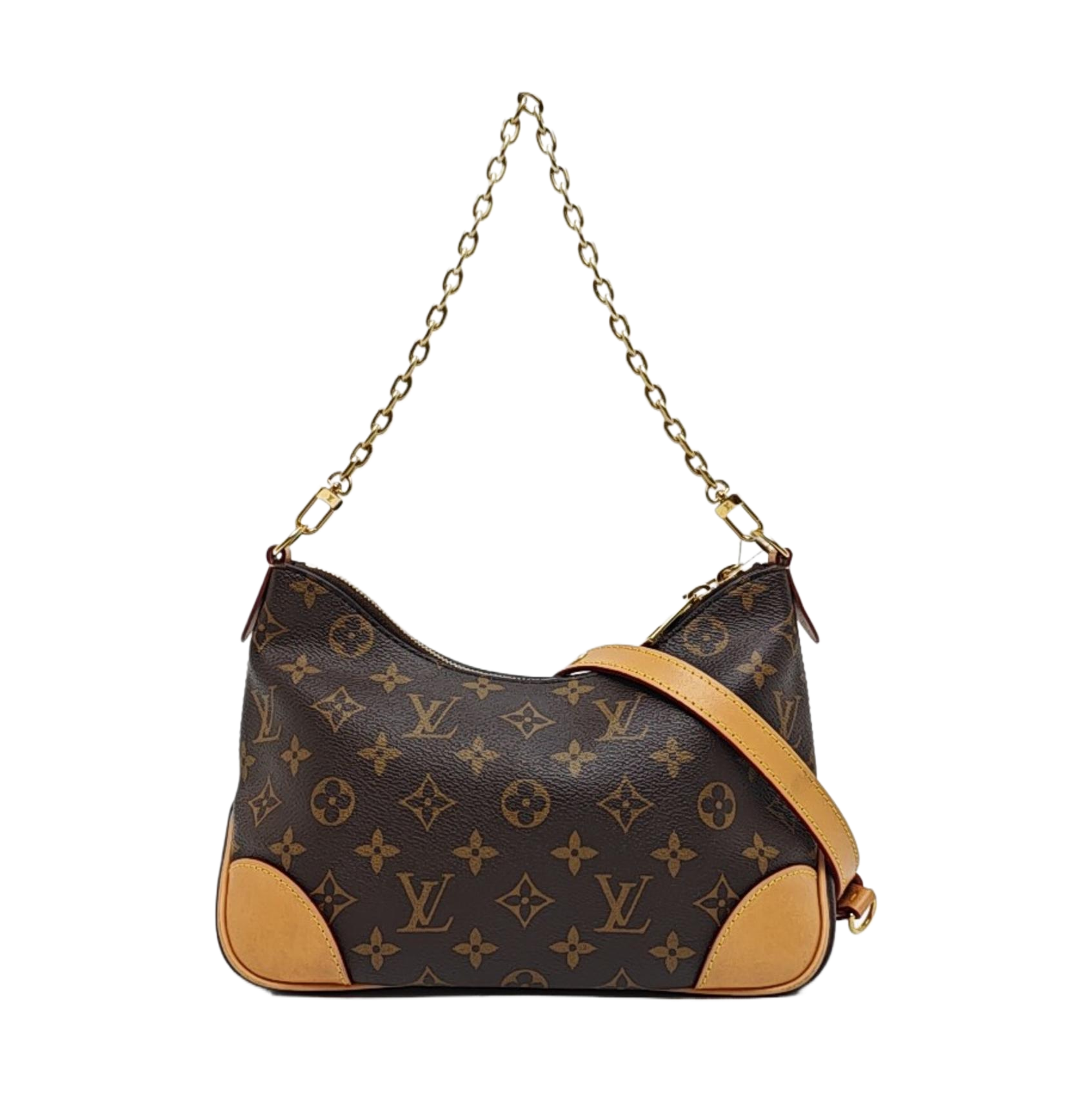 BOULOGNE Monogram Coated Canvas Brown
